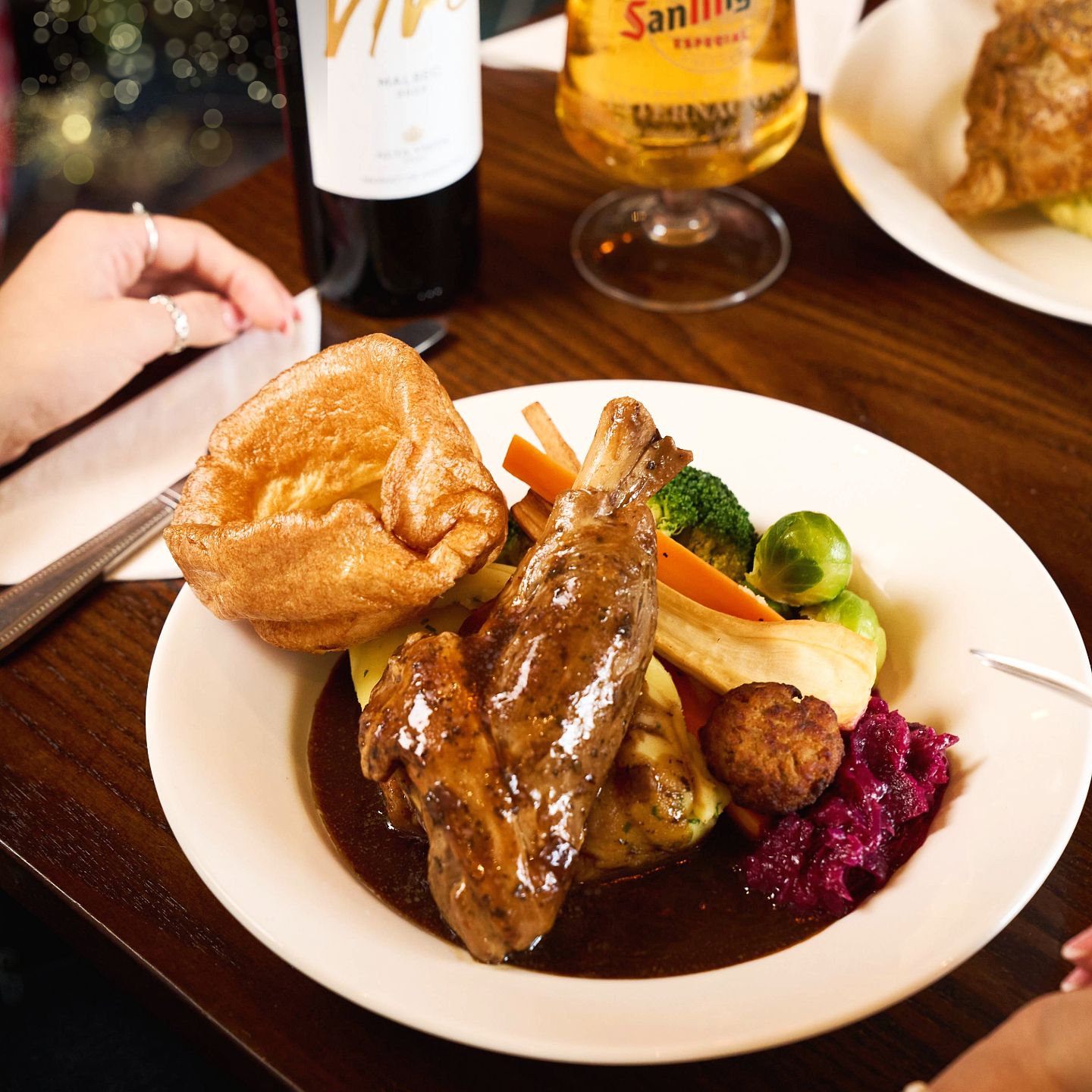 Christmas Day Lunch, Dinner & Dining at The Swan Inn in Talke